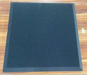 Acoustic Wall Panel for Wall Decoration Sound Insulation Soundproof Board PU Acoustic Panel 50*50*5cm B1 Grade