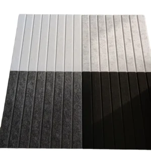 Acoustic Wall Panels 3D Model with Custom Texture and Color Options Modern Design Sound Insulation for Living Room and Gym