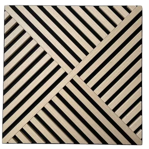 Acoustic Wood Slat Panel NRC 0.85+ Soundproof Wall Board for Home Theater