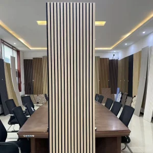 Acoustic Wood Slat Wall Panels Sound Absorbing for Studio Office Hotel Cinema Projects Bulk Order OEM ODM