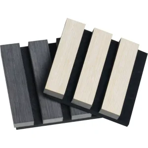 Acoustic Wood Wall Panel Modern Interior Sound Proof Wall Decoration
