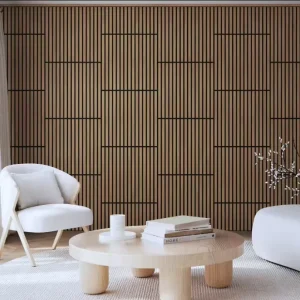 Acoustic Wooden Wall Panels Soundproof Wood Slat Acoustic Wall Panels Acoustic Panels and Ceiling