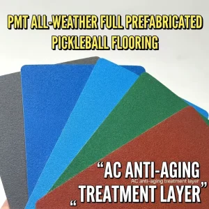 Acrylic All Weather 3.0mm Anti-slip Waterproof Shock-absorbing Elastic Floor Mat for Indoor Outdoor Sports Field