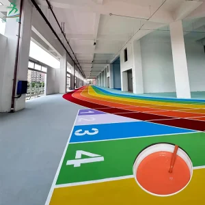 Acrylic Basketball Volleyball Badminton Court Surface Eco-Friendly Shock Absorption Indoor Outdoor Sports Flooring