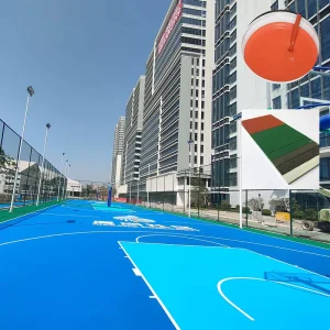 Acrylic Basketball Volleyball Tennis Badminton Court Surface Sport Flooring
