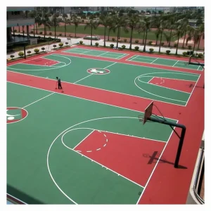 Acrylic Synthetic Sports Flooring Material Basketball Courts Flooring for Sale