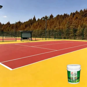 Acrylic Topcoat Water-based Multi-Sport Court Flooring Eco-friendly Anti-slip 5-10 Year Service Life