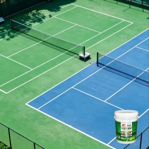 Acrylic Topcoat Water based Multi Sport Court Flooring Tennis Basketball Volleyball Badminton UV Weather Resistant