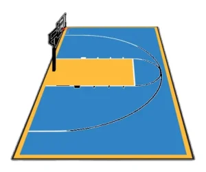 Adaptable Basketball Flooring Fusion of Futbol and Full Court Basketball Outdoors Dynamic Surface