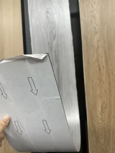 Adhesive Vinyl Floor and Stick Vinyl Flooring Tiles Water Resistant Plastic for Indoor Use for Bedrooms Customizable Thickness