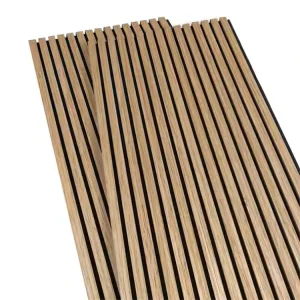 Advanced Waterproof Wooden Acoustic Panels Modern Sound-Absorbing Board 3D Model Design 90% Noise Reduction