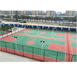 Aging Resistant Sports Flooring Indoor Sport Flooring