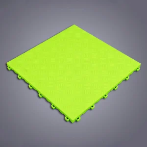 Ags Diamond Patterned Floor Mat Garage Spliced Floor Vented Modular Interlocking PP Garage Floor Tiles Easy to Install Flooring for Workshops Gyms Basements