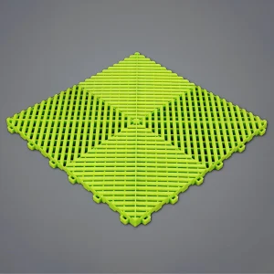 Ags Heavy Duty Plastic Garage Floor Tile Garage Floor Mat Durable Plastic PP Tiles Easy to Install Flooring for Workshops Gyms Basements
