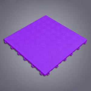 Ags High Quality Diamond Pattern Floor Modular Floor Mat PP Suspended Floor Easy to Install Flooring for Workshops Gyms Basements
