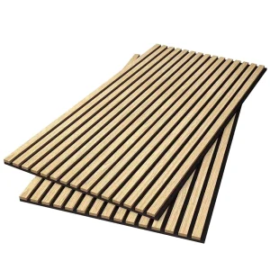 Akupanel Modern Interior Polyester Fiber Acoustic Wall Panels Highly Effective Sound Absorption 2 Year Warranty for Hotels