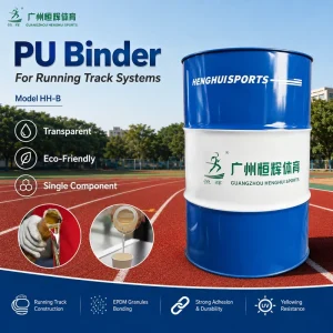 Aliphatic Polyurethane Adhesive Binder for Artificial Grass, Running Tracks, EPDM and SBR Granules