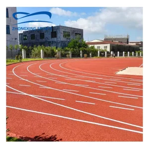 All-Polyurethane Running Track Flooring for Athletic Tracks, Sports Courts and Stadiums