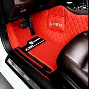 All-Weather Custom Anti-Slip 7D 5D Waterproof 5mm XPE Leather Car Floor Mats 4-Piece Complete Set