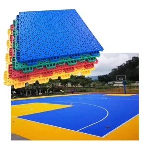 All-Weather Fade-Resistant Basketball Athletic Court Paving