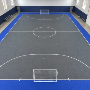 All Weather Futsal Court Surface Perforated PP Tiles for Outdoor Resorts Parks and Community Facilities Worldwide Projects
