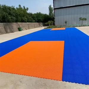 All-Weather Plastic Outdoor Basketball Court Flooring