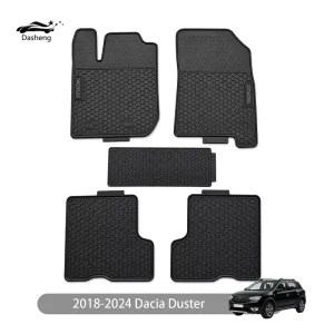 All-Weather Rubber Car Mats Floor Foot Mat Carpet Interior Accessories for Dacia Duster
