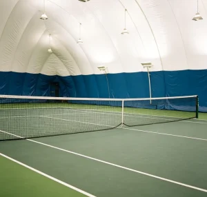 All in One Standard Tennis Court Full Set With Anti Slip PVC Flooring