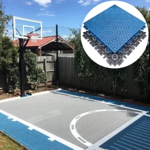 All weather Pp Modular Outdoor Basketball Court Floor Easy Installed Adjustable Interlocking Plastic Floor Tile