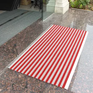 Aluminium Floor Mat for Outdoor and Indoor Heavy Duty Door Mat Aluminum Ramp Dirt Trap Mat With Frame