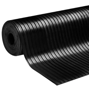 American Composite Fine Ribbed Rubber Matting Rubber Flooring