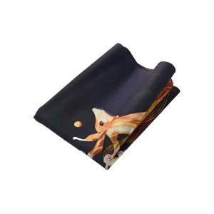 Animal Print Eco-Friendly Waterproof Yoga Mat 1.5mm Ultra-Thin Suede-Like Rubber 183cm Shock-Absorbing Non-Slip Portable