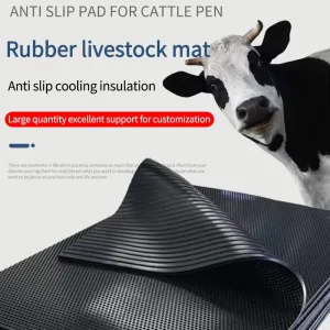 Anti Bacterial Livestock Rubber Mat for Farm Horse Barn Livestock Floor Rubber Board for Cattle Stable