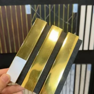Anti Corrosion Akupanel Wood Slat Panel Moisture Resistant Acoustic Wall Board for Seaside Projects