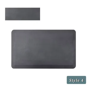 Anti-Fatigue Cushioned Kitchen Floor Mat with Beveled Edge, Non-Slip Waterproof Comfort Mat
