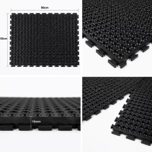 Anti-Fatigue Interlocking Floor Mat ESD Heavy Duty Anti-Slip Floor Carpets