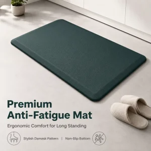 Anti-Fatigue Kitchen Mat, Pressure-Relieving, Long-Standing Comfort