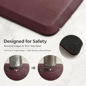 Anti Fatigue PU Design Non-Slip Anti-Fouling High Rebounce Thick Standing Mat