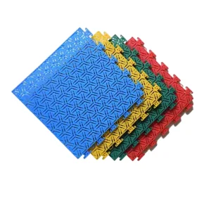 Anti Impact Interlocking Sports Floor Tiles for School Playground & Sports Area