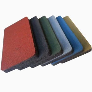 Anti Shock Rubber Gym Flooring Rolls Custom Colors EPDM Gym Rubber Floor Rolls