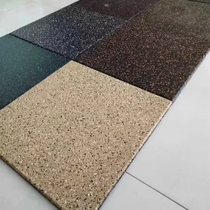 Anti Skid Shockproof Wear Resistant Anti Electric Rubber Floor Mat for Gym