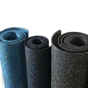 Anti Slip 4mm 6mm 8mm 10mm Rubber Floor Mat for Gym Indoor Outdoor Use Wear Resistant 30kn m2 Tensile Strength Medium Firmness