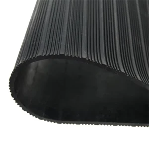 Anti-Slip Corrugated Floor Mat Ribbed Rubber Sheet Roll