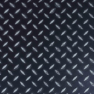 Anti Slip Dryback PVC Vinyl Plank Tile Steel Texture PVC Gym Flooring