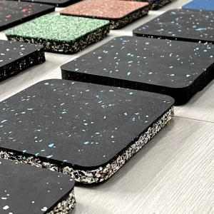 Anti-Slip EPDM Gym Equipment Rubber Flooring Rolls Tiles Sports Equipment Rubber Mat