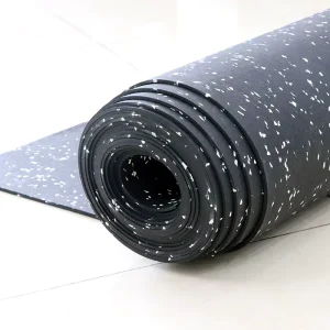 Anti-Slip EPDM Rubber Fitness Flooring Roll Mat for Gyms