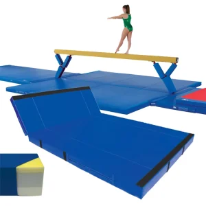 Anti-Slip Eco-Friendly Customizable Landing Cushion Protector Folding Gymnastics Exercise Mat for Yoga Gym Training Factory