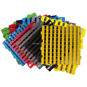 Anti-Slip Eco-Friendly Waterproof 3mm Fireproof PVC Interlocking Indoor Flooring for Supermarket Mall Warehouse Apartment