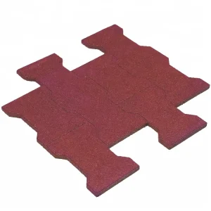 Anti Slip Elastic Granular Rubber Floor Tiles & Mats Colorful Options for Community Playground & Outdoor Use