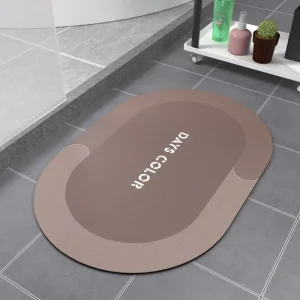 Anti-Slip Fast-Drying Bath Mat for Bathroom and Kitchen